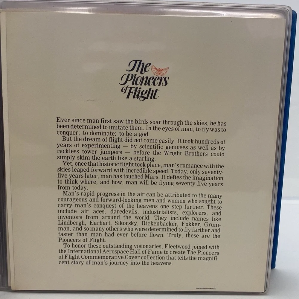 The Pioneers of Flight - First Day Cover Bundle